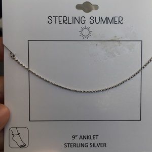 Sterling Silver Anklet